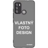 Picasee silikónový čierny obal pre Motorola Edge 60 5G - Vlastný design/motiv