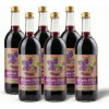 Aronia vom Langlebenhof Najvýhodnejšie balenie 100 % BIO šťava z arónie - jarabina čierna, Demeter, 6x 750 ml