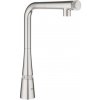 Grohe Zedra SmartControl - Drezová batéria s výsuvnou koncovkou, SmartControl, supersteel - 31593DC2