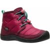 KEEN HOWSER II CHUKKA WP Jr beaujolais/pool blue US 2 / EU 34,0 / UK 1 / 21 cm; Růžová obuv
