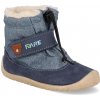 Detské barefoot zimné topánky Fare Bare - 5041202 modré