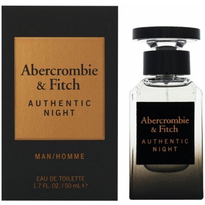 Abercrombie & Fitch Authentic Night toaletná voda pánska 50 ml