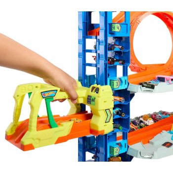 Mattel Hot Wheels City garáž s drakom