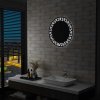 Kúpeľňové zrkadlo s LED, 60 cm