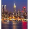 DIMEX fototapeta Nočný Manhattan MS-3-0003 - 225 x 250 cm (150g VLIES - LEPIDLO ZADARMO)