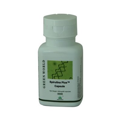 Green World Spirulina Plus 60 kapsúl