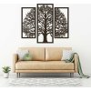 3 dielny drevený obraz - Strom šťastia | DUBLEZ