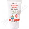 WoodenSpoon Baby & Family opaľovacie telové mlieko SPF50 150 ml