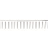 Show Tech + Featherlight Comb Silver 28cm
