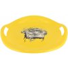Baby Mix tanier Snowflake MUSIC žltá 60 cm