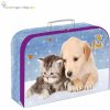 oxybag Detský lamino kufrík - 34 cm - miláčikovia