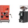 Profitec GO, red + Eureka Mignon Specialita Smart, CR black