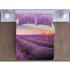 Gipetex Natural Dream 3D talianská obliečka 100% bavlna Lavanda - 140x220 / 70x90 cm