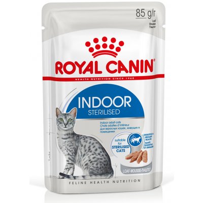 Royal Canin Indoor Sterilised Mousse - 48 x 85 g