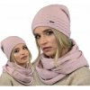 Fashionweek Dámsky set čiapka a nákrčník ZIZI-K1 Farba: jasne ružová