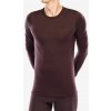 Funkčné tričko Odlo Merino 200 BL Top Crew Neck LS - fudge