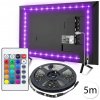 HomePRO 1417 Osvetlenie pre TV, USB LED pás RGB s ovládačom, 500cm