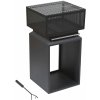 CUBE - ohnisko s mriežkou 74cm