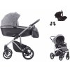 BEBETTO Bresso Premium Silver Travel Set Cosmo 02 2023 3v1 Cosmos