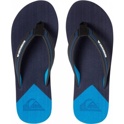 Quiksilver šlapky Molokai NEW WAVE DELUXE YOUTH black blue blue