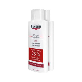 Eucerin DermoCapillaire pH5 šampón na vlasy 2 x 250 ml darčeková sada od  16,2 € - Heureka.sk