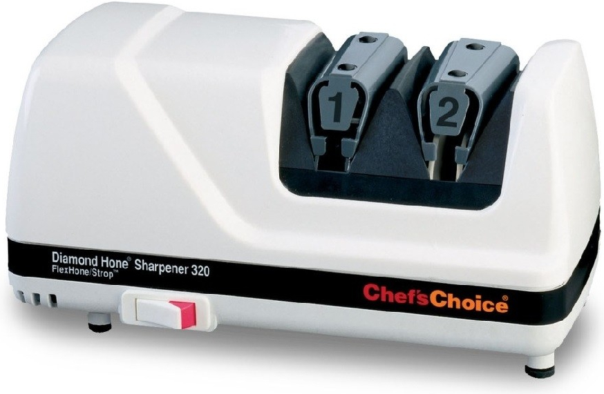 Chef\'sChoice M320 0320-0M0 Brúska na nože biela, 2-stupňové brúsenie - elektrická
