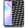 Picasee silikónový čierny obal pre Xiaomi Redmi 9A - Separ - White On Black 2