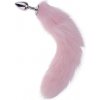 Análny kolík s chvostom Fox Tail Pink