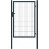 EKOfence Bránka 1kr. SQUARE ZnPVC 1000x1500mm, antracit 13723