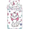 JERRY FABRICS Obliečky Mačička Marie Floral Bavlna, 140/200, 70/90 cm