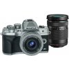 Digitální fotoaparát Olympus E-M10 Mark IV 1442 EZ + 40-150mm II R Pancake double zoom kit silver/silver/silver
