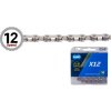 Reťaz KMC X-12, 1/2 x 11/128, strieborná 12 kolo