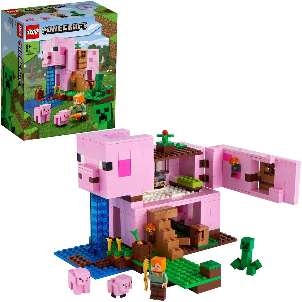 LEGO® Minecraft® 21170 Prasací domček od 41,65 € - Heureka.sk