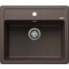 Jednokomorový drez Blanco LEGRA, granit, hnedý