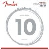 Fender Super 250 Guitar Strings 010, Nickel Plated Steel, Ball End, 250R Gauges