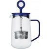 Kitchen Craft Čajová kanvica so sitkom La Cafetière Gyro Blue 1,25 l