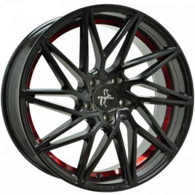 Keskin KT20 8x18 5x112 ET45 black red inside