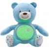 CHICCO Medvedík uspávačik s projektorom a hudbou Baby Bear First Dreams - modrá 0m+ 08015.20