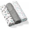 Baby Ono BABYONO Bambusová plienky, 3ks grey