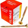 Klimas Wkret-Met TX 4x50mm - 300 ks - Skrutky / Vruty do dreva so zapustenou hlavou, WKCS
