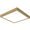 LED drevené stropné svietidlo Quadra 24 W 1430 lm 3000 K 30x30 cm dub