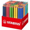 Trojhranné farbičky STABILO Trio hrubá 300 kusov - 20 rôznych farieb