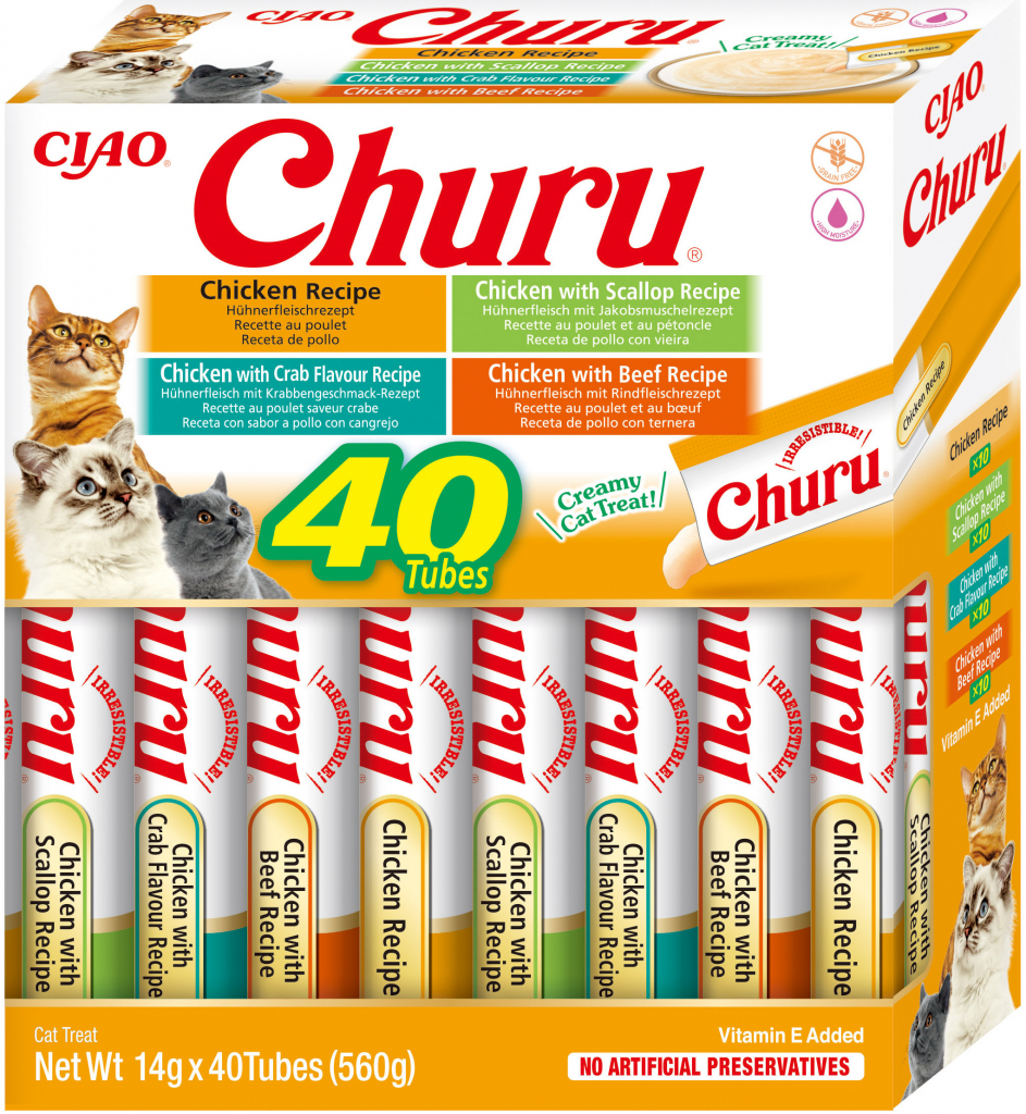 Churu Cat BOX Chicken Variety 40 x 14 g