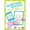 Dohány náučná hra tabuľa Kresli a zmaž tyrkysová - Učíme sa kresliť pomocou obrázkov 509-4