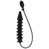Hidden Desire Extreme Inflatable Ribbed Plug Expert silikónové nafukovacie dildo 28 x 5,8 cm