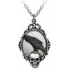 Alchemy Gothic Náhrdelník Poeov Havran P919