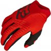 Motokrosové rukavice Fox Pawtector Glove - Fluorescent Red vel. S