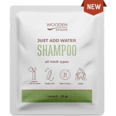 Eko šampón na vlasy "Just add water!" WoodenSpoon 25g