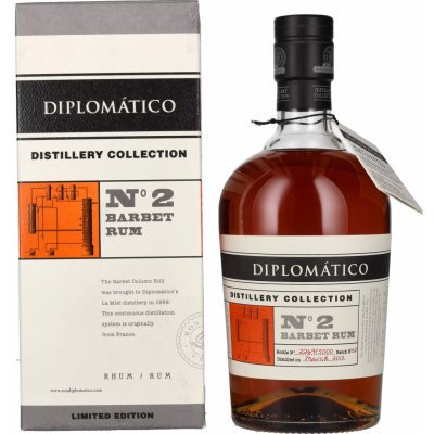 Diplomatico Distillery Collection No.2 Barbet Column 47% 0,7 l (kartón)