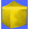 Expodom Párty stan 2x2m – oceľový, Žltá, 4 bočné plachty